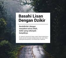 Harta Berharga Lisan yang Berdzikir